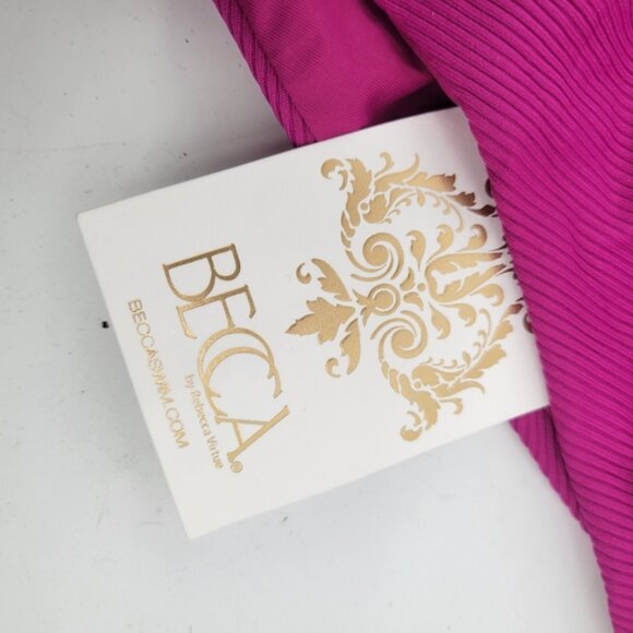 Becca Magenta Bikini Set Size Large - Picture 2 of 11